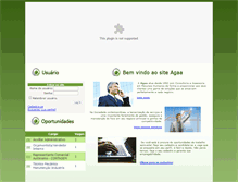 Tablet Screenshot of agaa.com.br